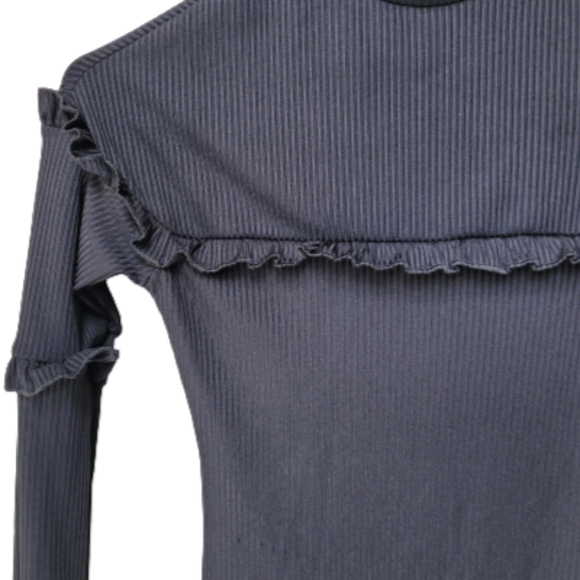 Fashion Union Ruffle Mini Dress Size 2 - Picture 6 of 12